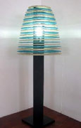 abaka rings of hanoi lamp with base